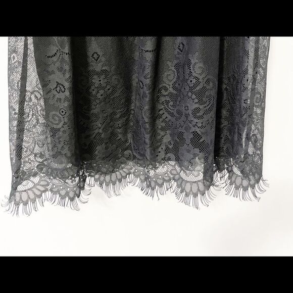 🟢New York & Company Black Lace Tank Top Size XS - Picture 2 of 5